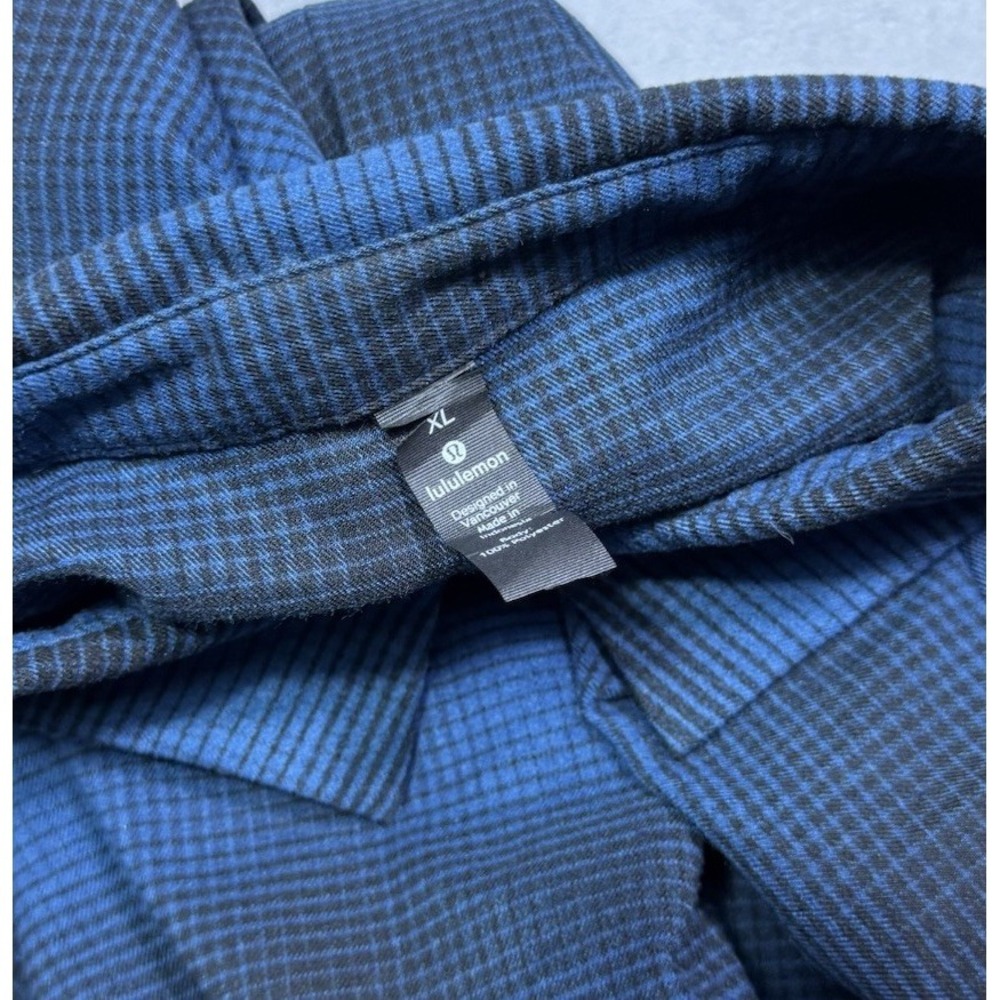 Lululemon Commission Button Up Shirt Mens XL Warpstreme Performance Stretch - Picture 3 of 8